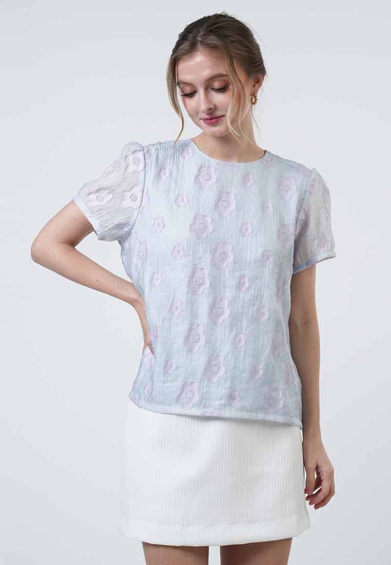 Harley Burn-Out Daisy Floral Blouse