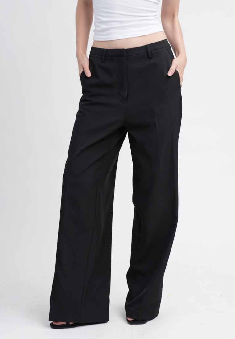 Naya Classic Wide-Leg Trousers