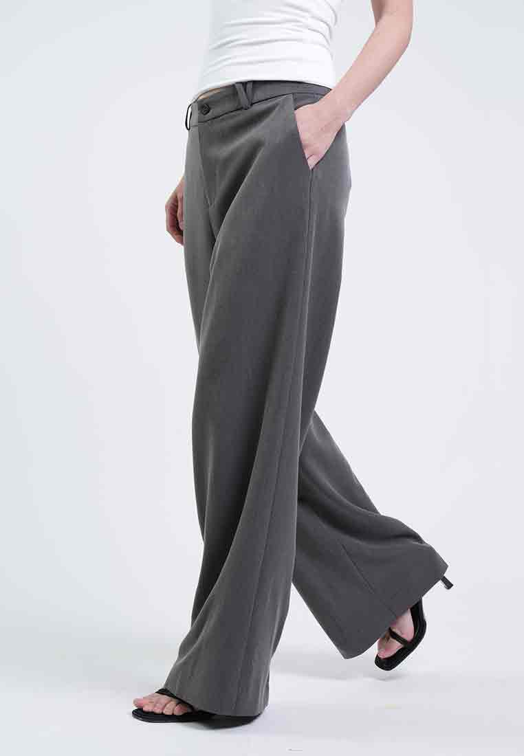 Loren Belt-Loop Straight Pants