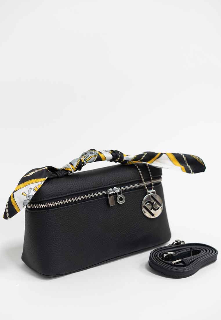 Lilly Top Handle Bag With Scarf Detail