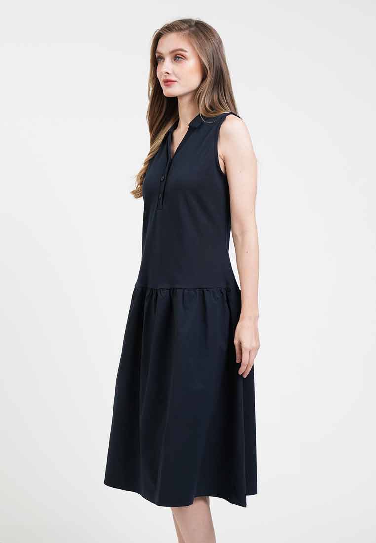 Patricia Knit Drop-Waist Dress