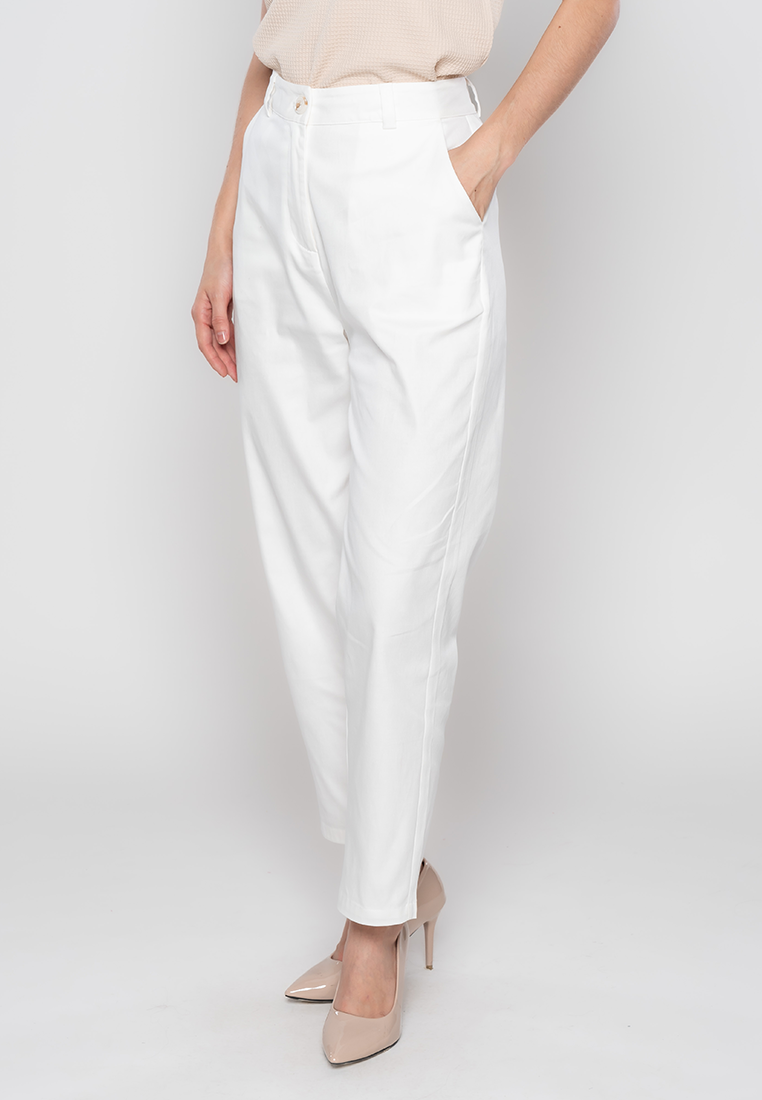 Crezelle Slim-Fit Pants with Pocket Detail
