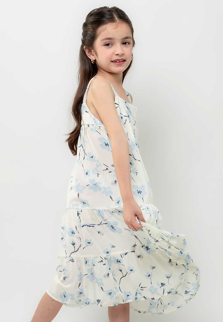 Treehouse Monica Floral Sleeveless  Dress