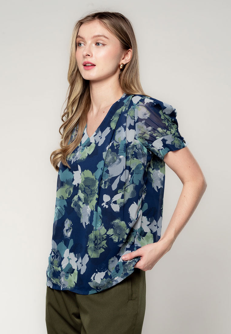 Amirah Top in Floral Print