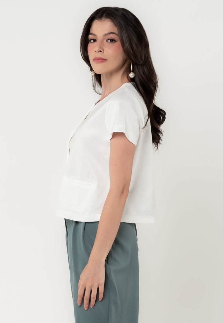 Klea Button-down Top – Paperdolls