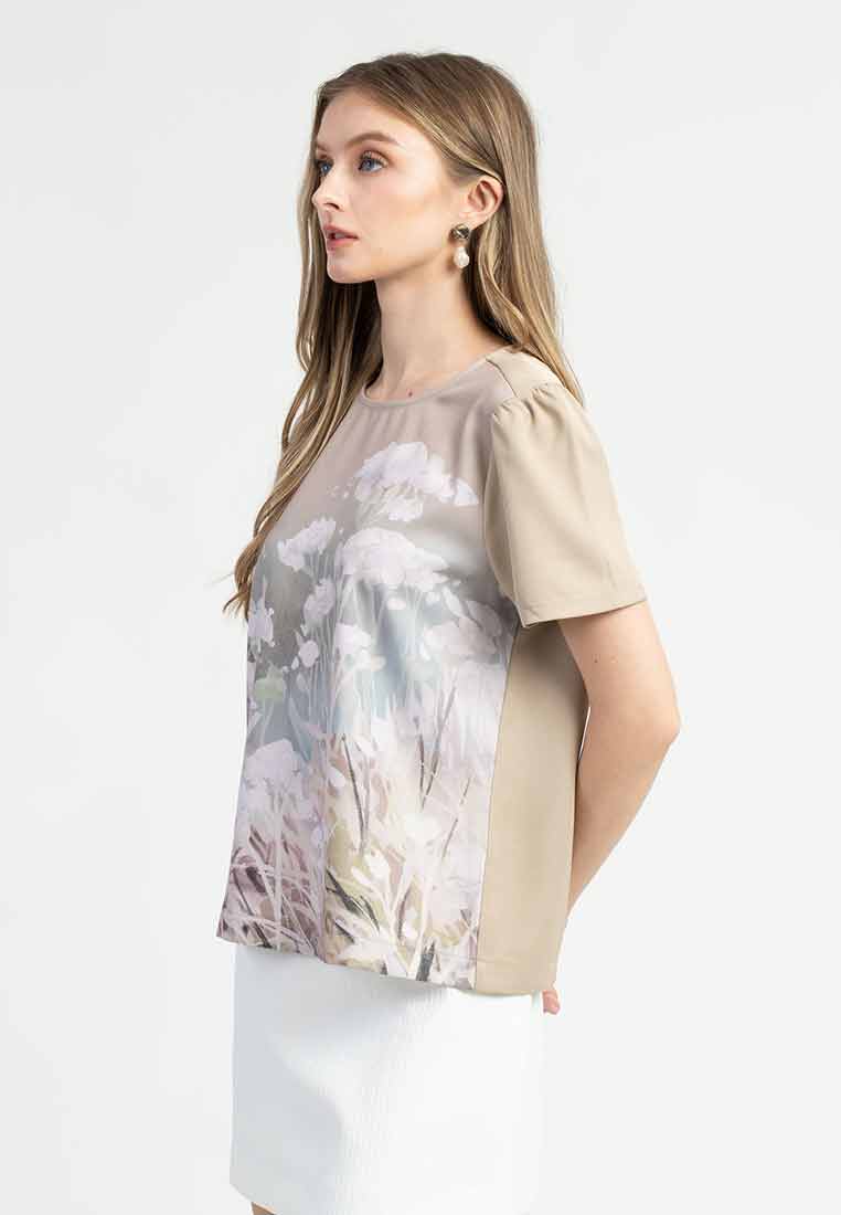Noelle Floral Printed Relaxed Top