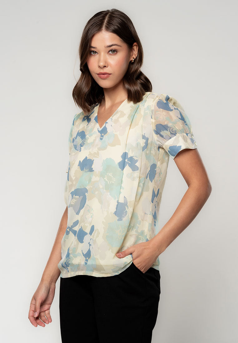 Amirah Top in Floral Print