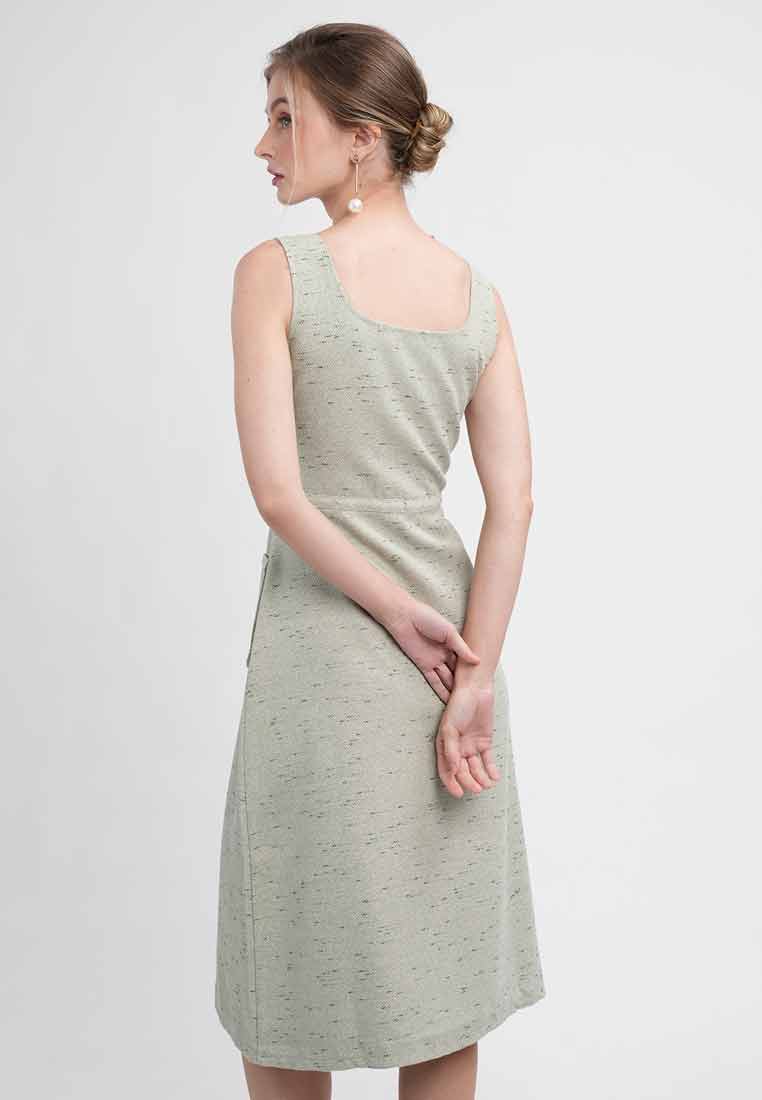 Leah Tweed A-Line Pocket Dress