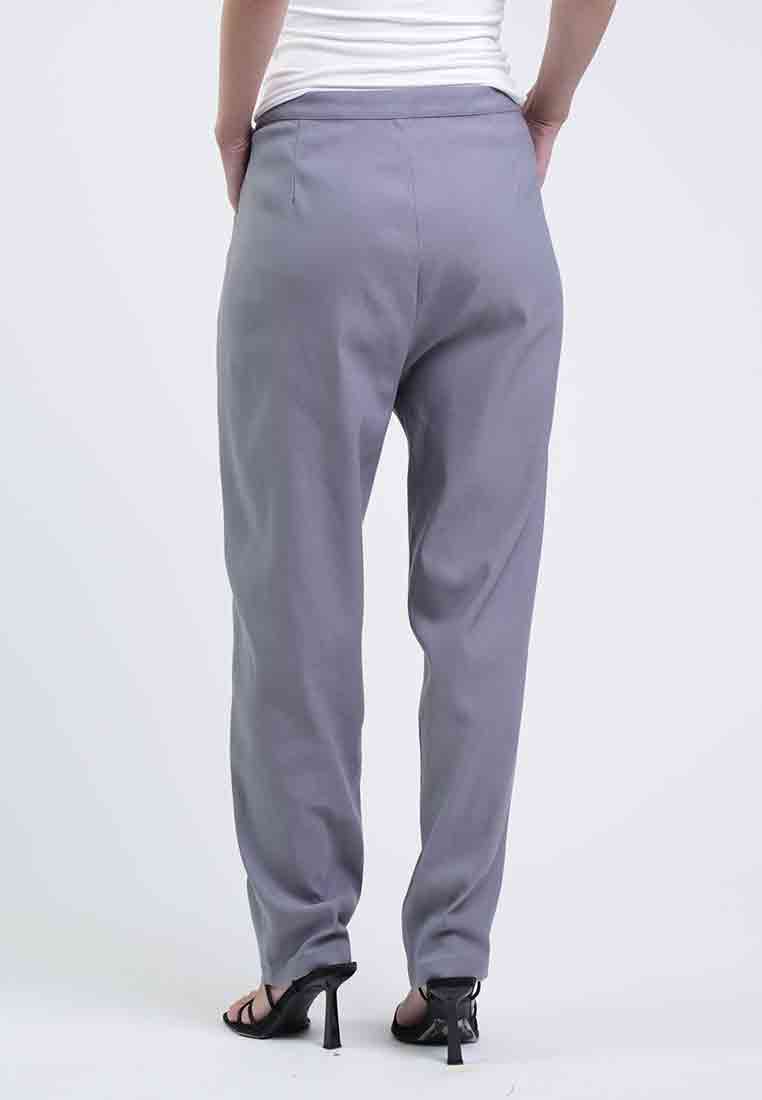 Cayla Flap-Accent Slim Fit Pants