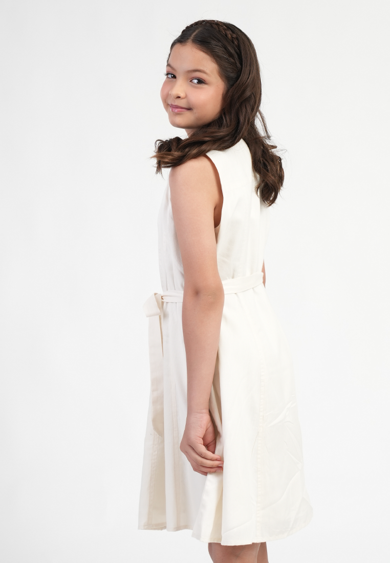 Treehouse Charlotte Button-Front Girl’s Shirt Dress
