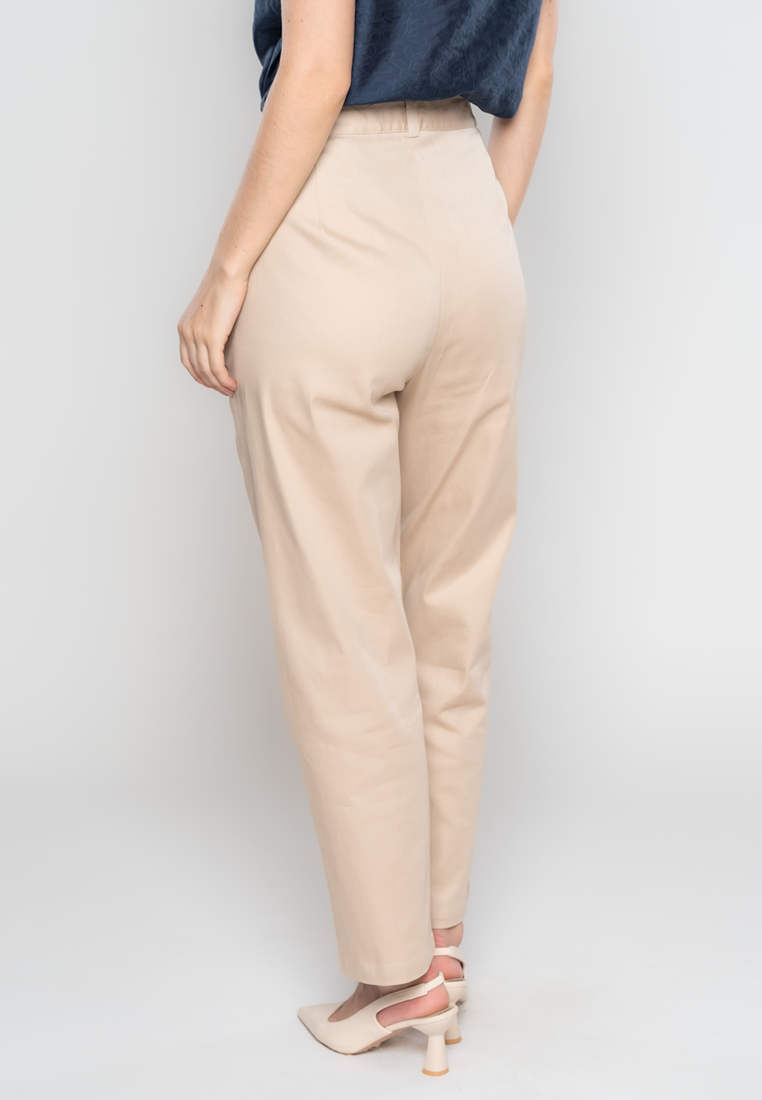 Crezelle Slim-Fit Pants with Pocket Detail