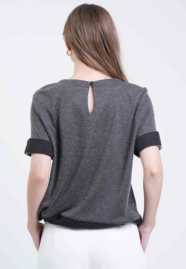 Manndy Pocket-Detail Knit Top