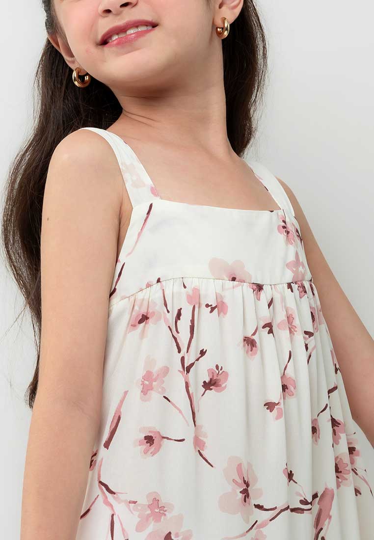 Treehouse Monica Floral Sleeveless  Dress
