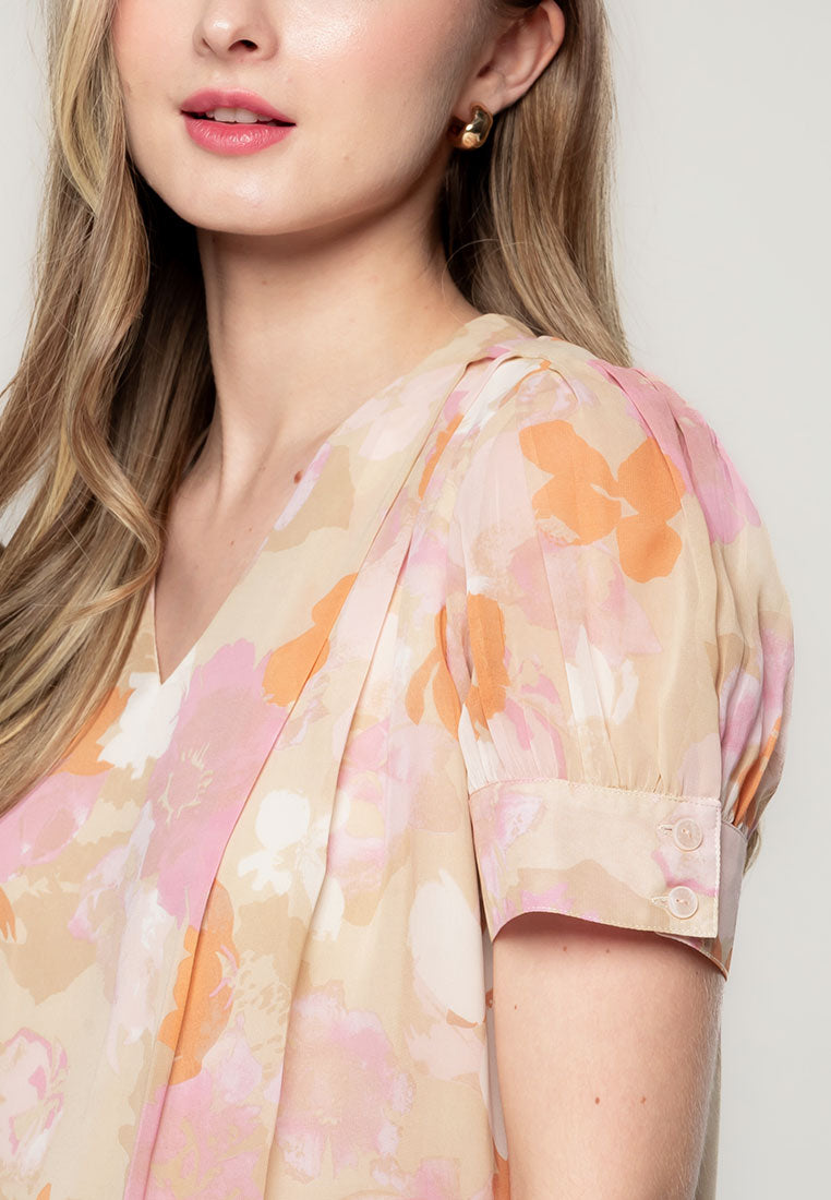 Amirah Top in Floral Print