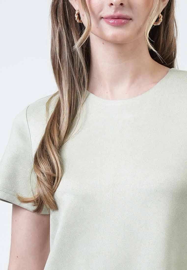 Emma Pleated Pocket Midi Dress