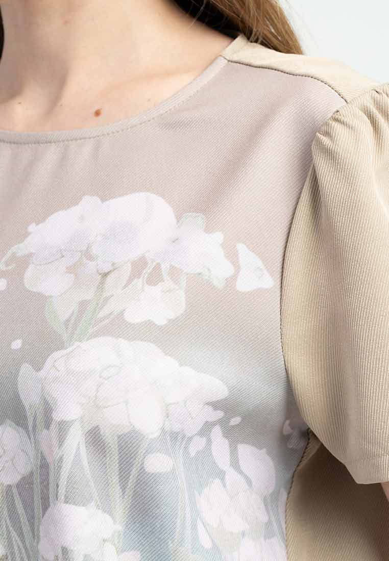Noelle Floral Printed Relaxed Top