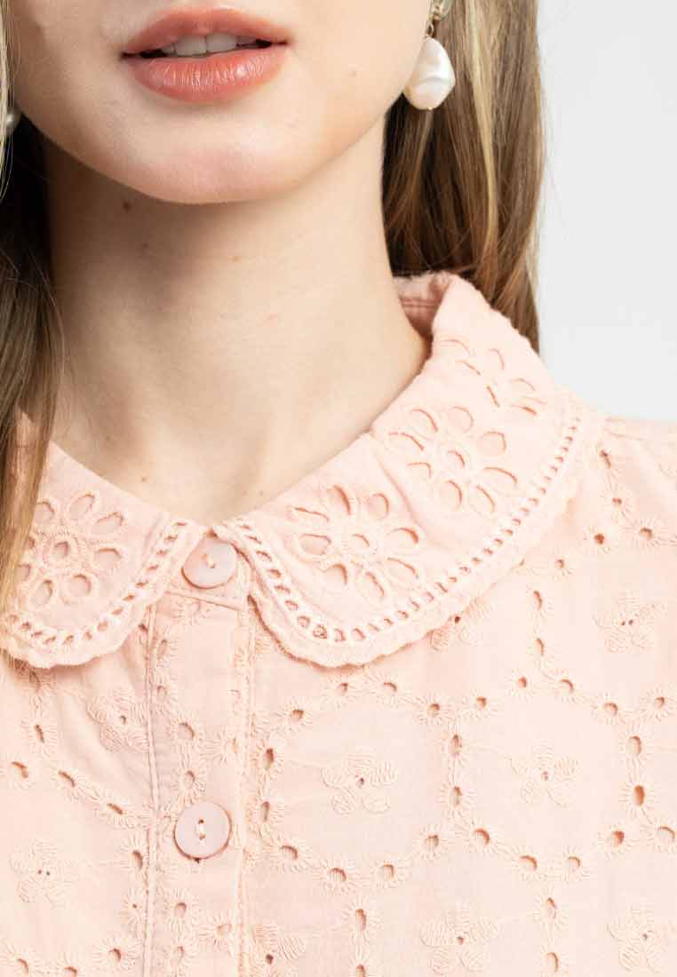 Diana Embroidered Shirt Dress