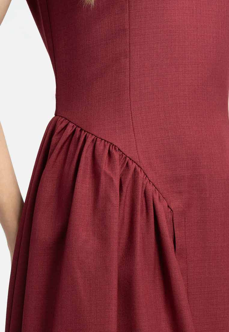 Eliana Asymmetrical A-Line Dress