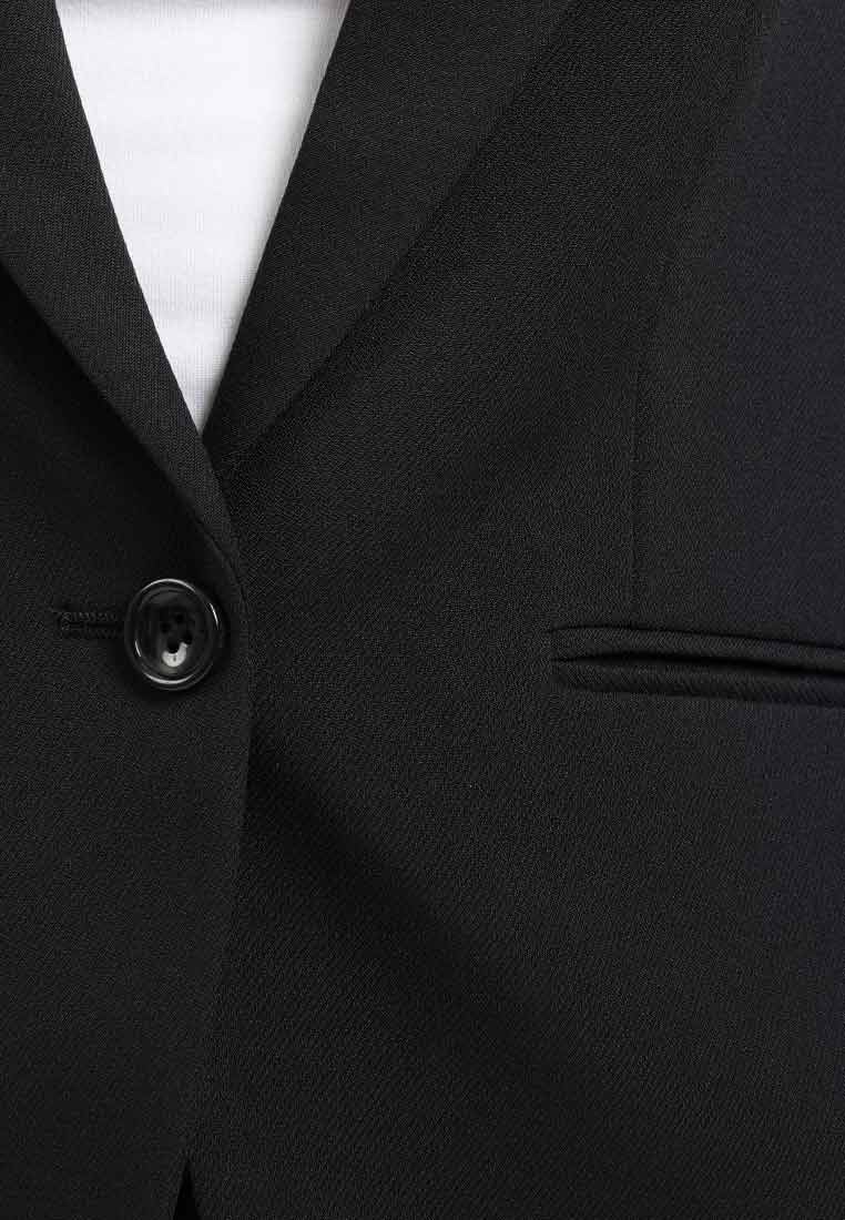 Frances Notched Lapel Button Blazer