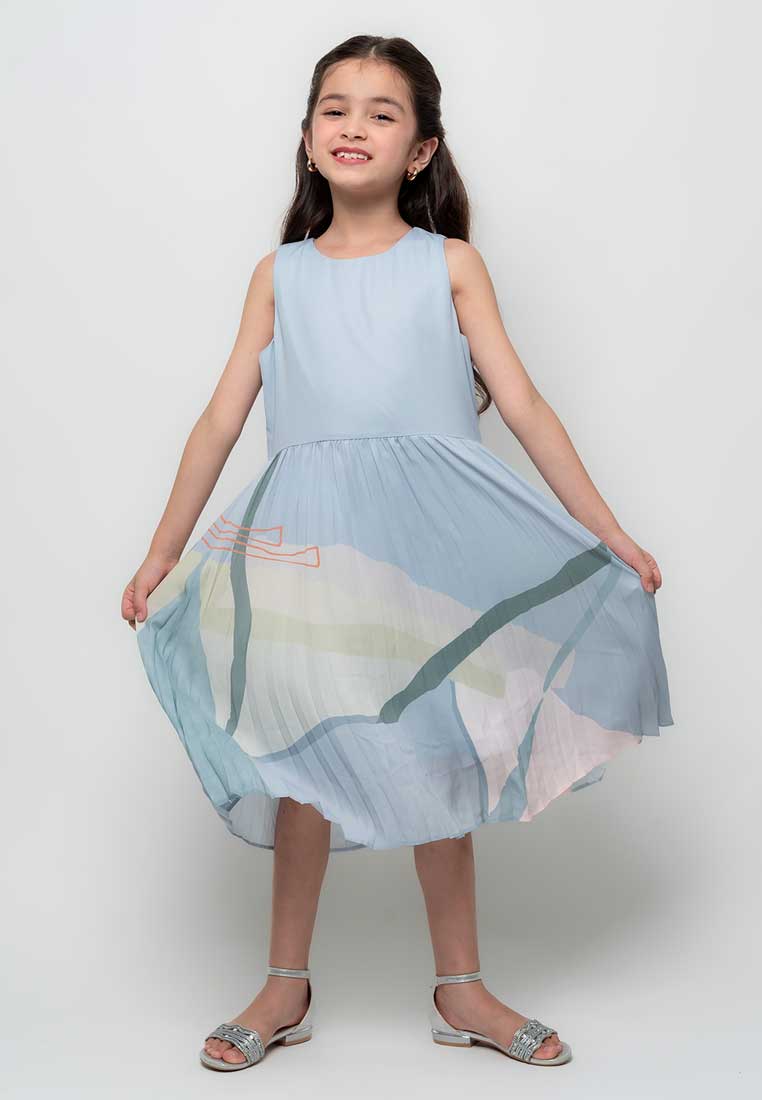 Treehouse Athenna Pleated Dress