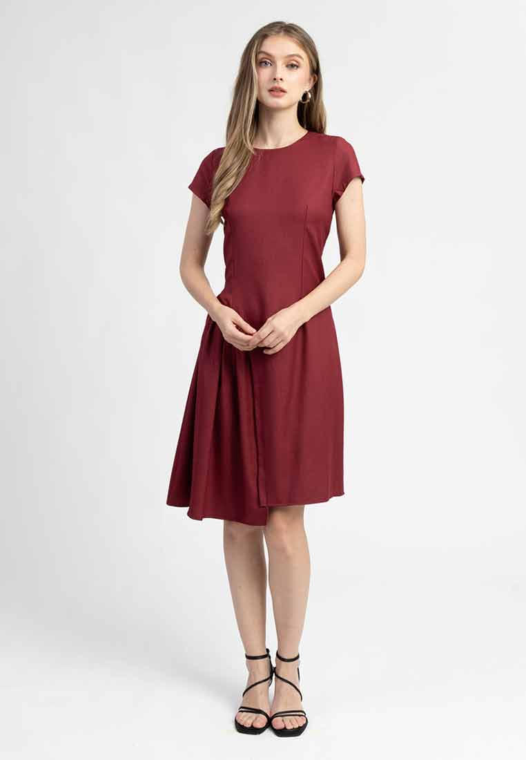 Eliana Asymmetrical A-Line Dress