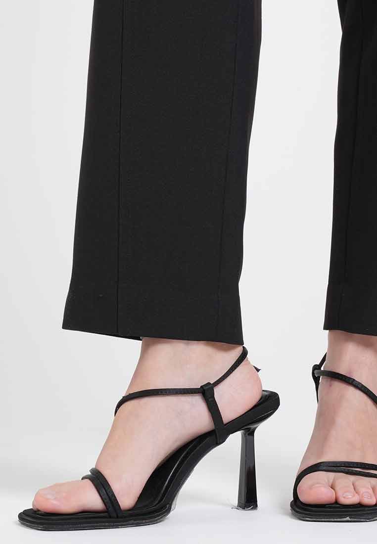 Tara High-Waisted Straight Pants