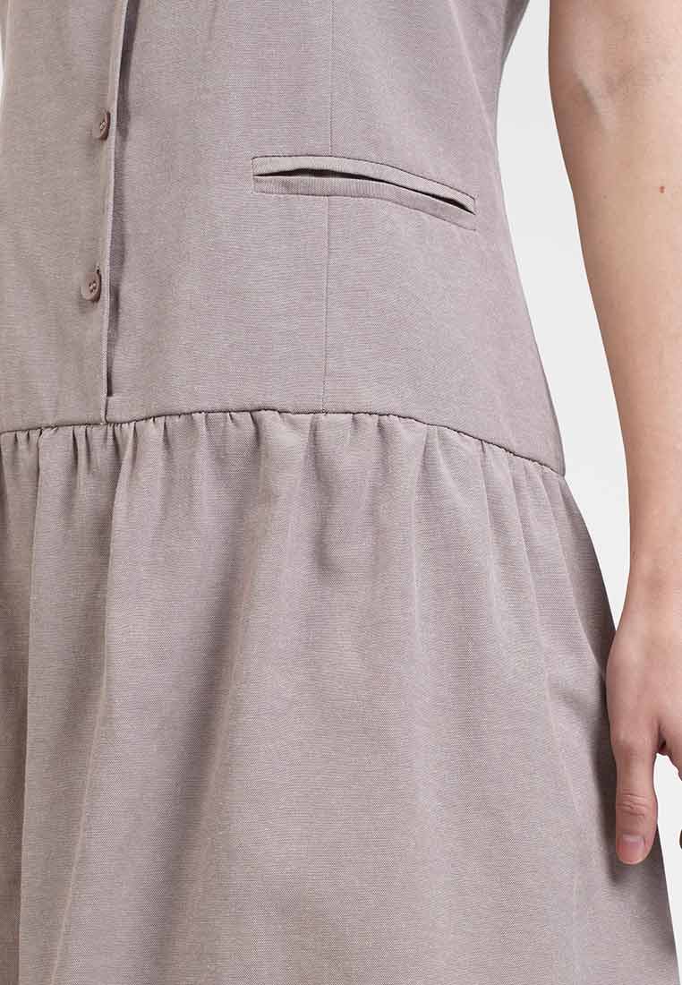Karina Buttoned Dropwaist Dress