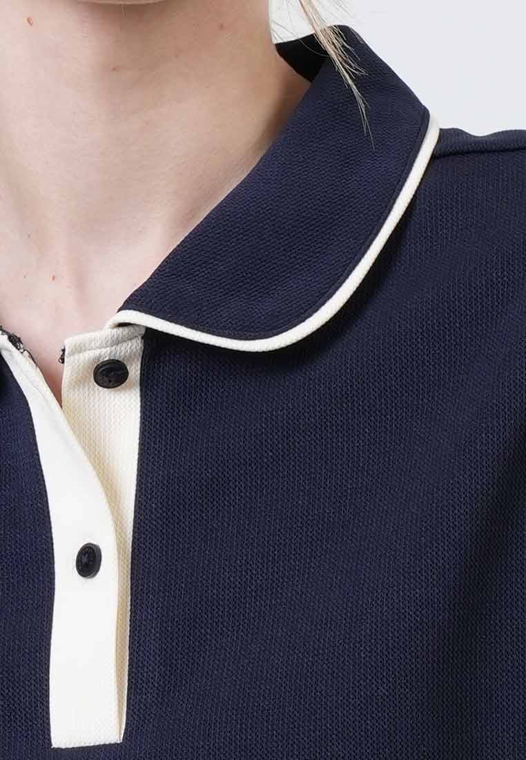 Cassy Contrast Trim Knit Top