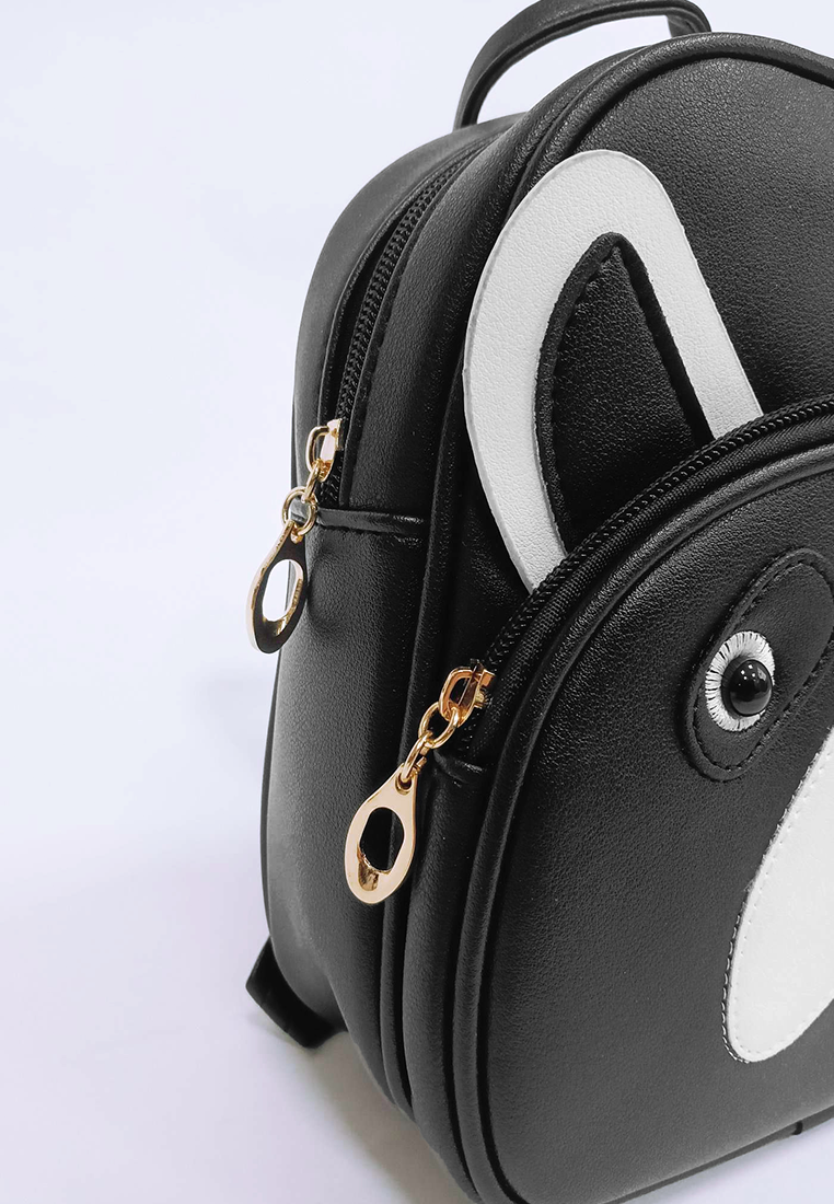 betsey johnson baseball mini backpack Official If The Bag Fits Clear Polyvinyl Chloride (PVC) 12L x 16H x 5.5D Total length of strap Betsey Johnson French Bulldog Mini