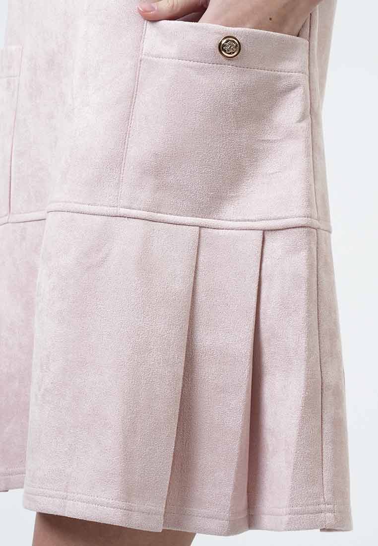 Emma Pleated Pocket Midi Dress