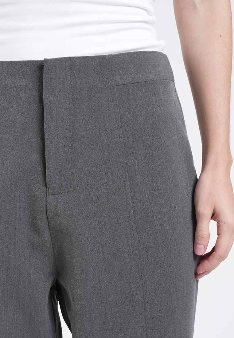 Tara High-Waisted Straight Pants