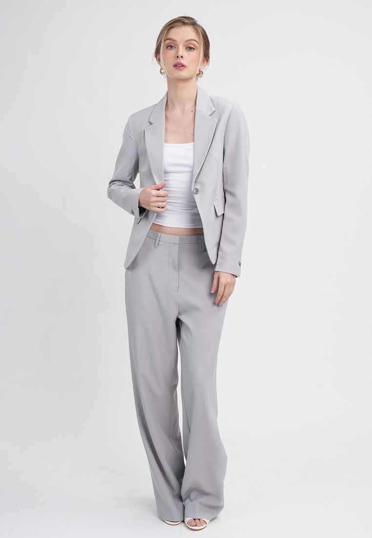Naya Classic Wide-Leg Trousers