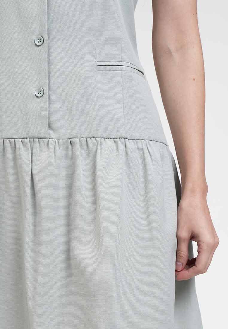 Karina Buttoned Dropwaist Dress