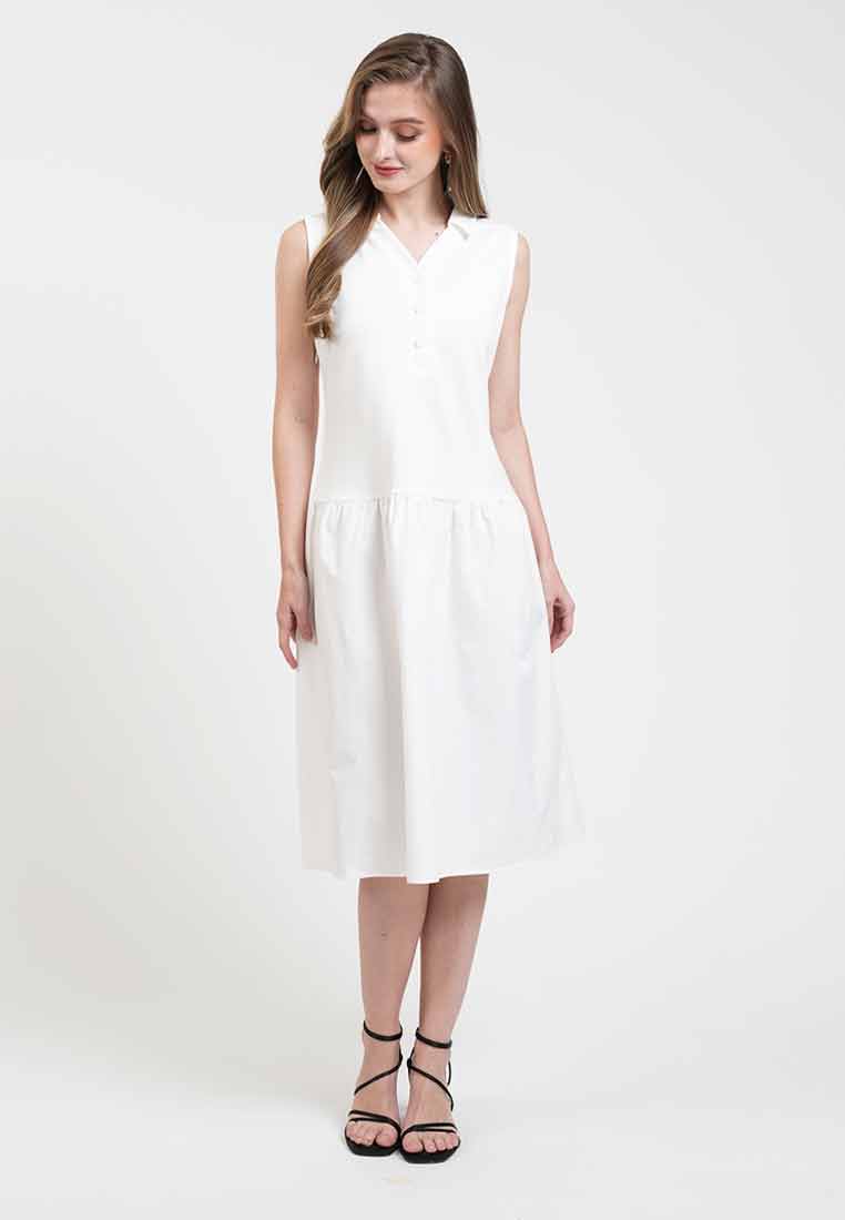 Patricia Knit Drop-Waist Dress