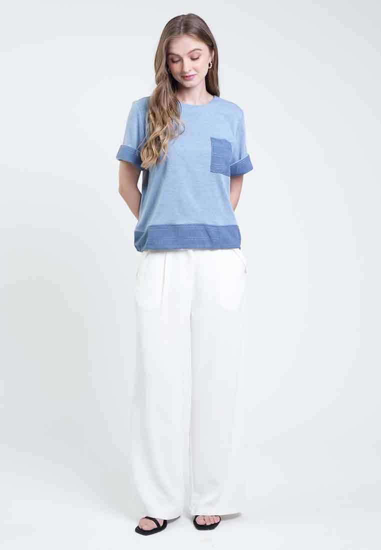 Manndy Pocket-Detail Knit Top