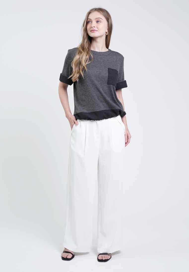 Manndy Pocket-Detail Knit Top