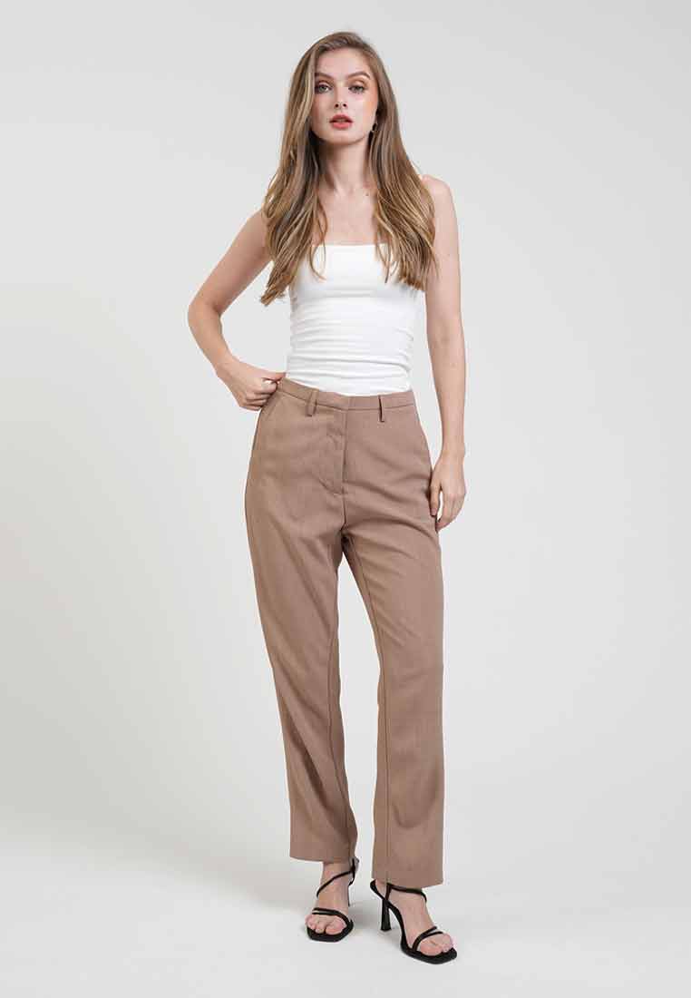 Florence Tapered Slim-Fit Pants