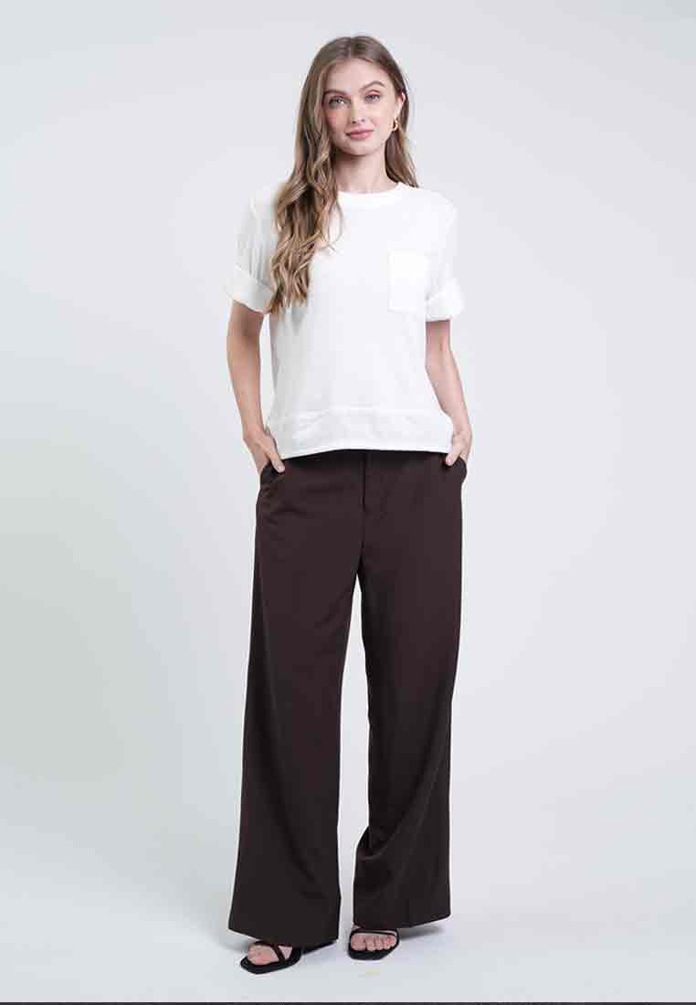 Loren Belt-Loop Straight Pants
