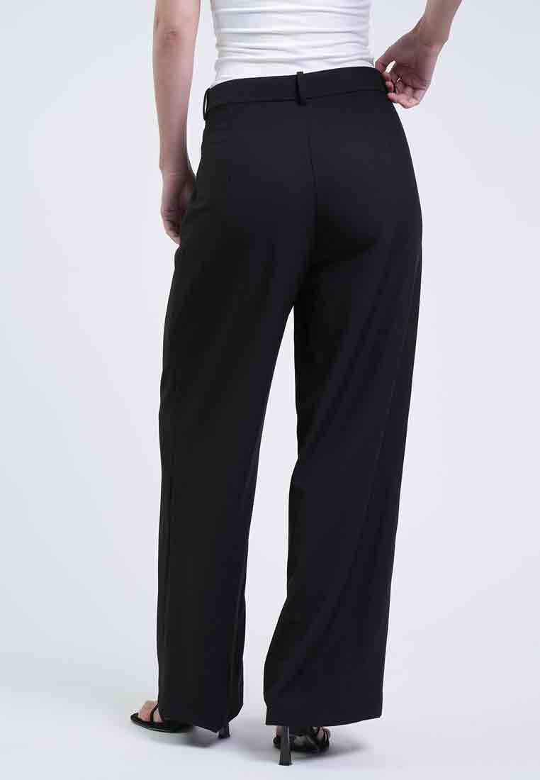 Loren Belt-Loop Straight Pants