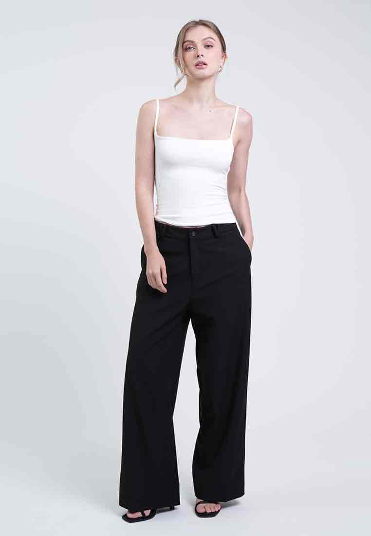 Loren Belt-Loop Straight Pants