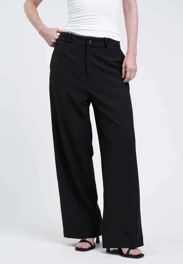 Loren Belt-Loop Straight Pants