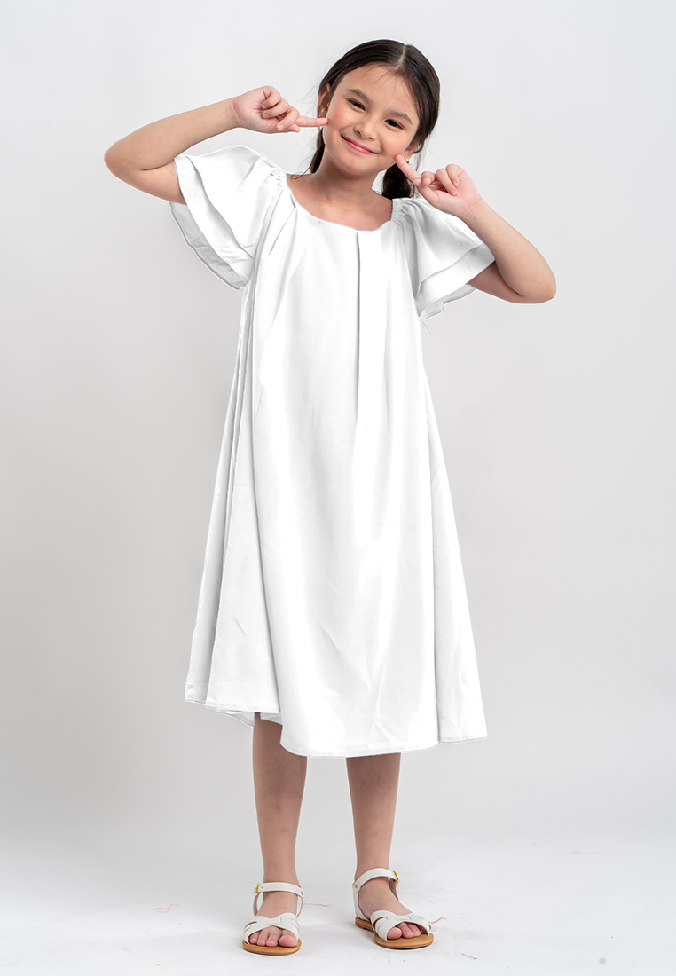 Treehouse Kids Celenee Dress  with Pleat detail