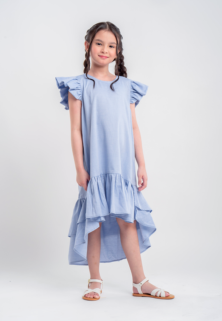Treehouse Kids Asteria Ruffled Dress