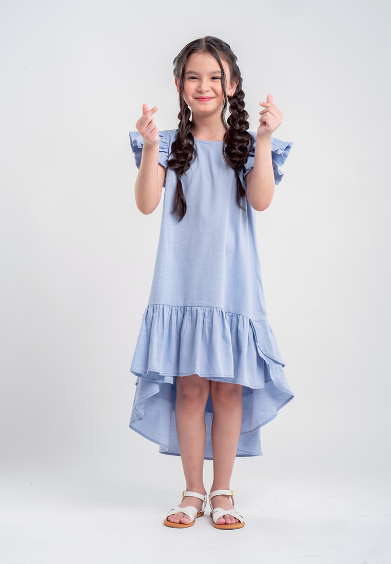 Treehouse Kids Asteria Ruffled Dress