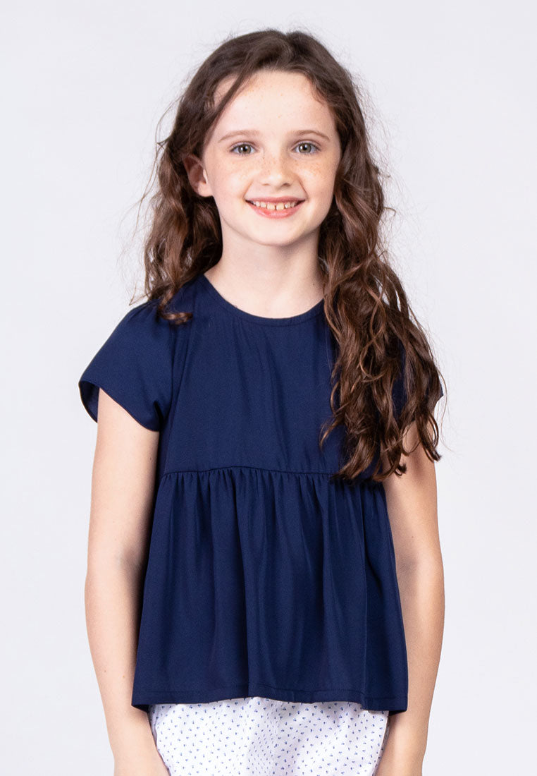 Treehouse Jane Top with Ruffles Detail