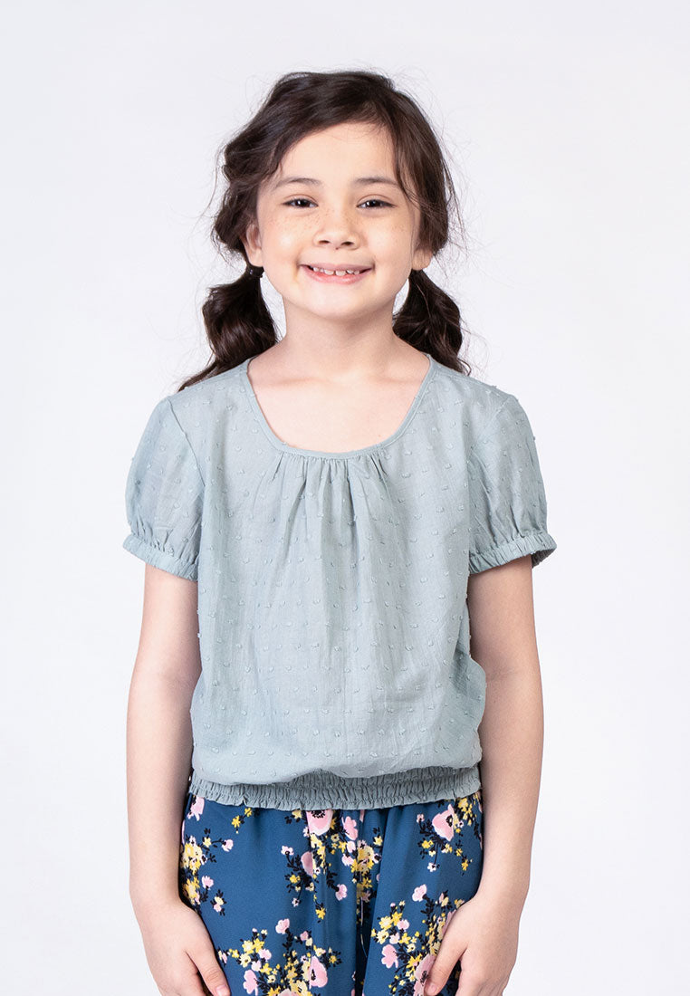 Treehouse Kids Blaire Top with  Hem Detail