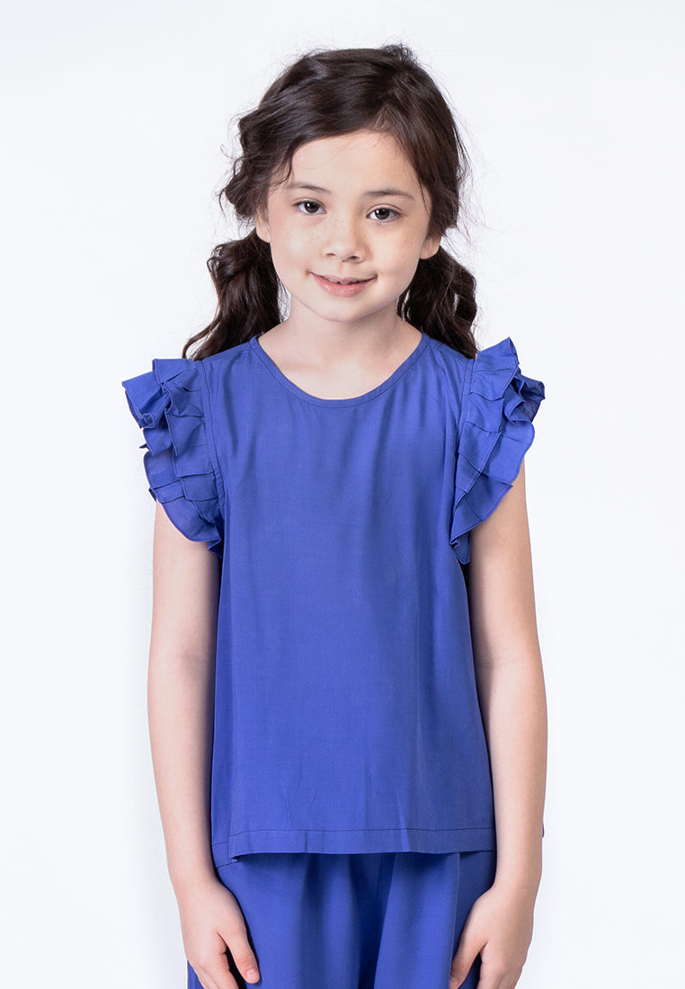 Treehouse Kids Alisha Top with Ruffles