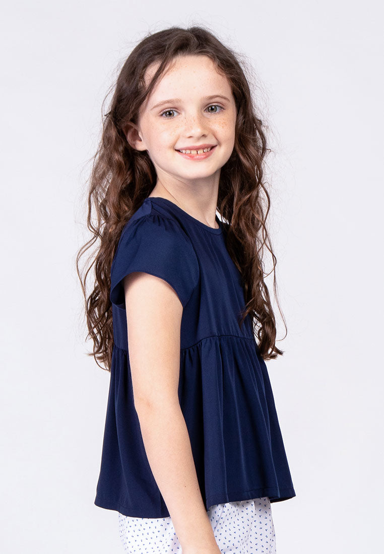 Treehouse Jane Top with Ruffles Detail