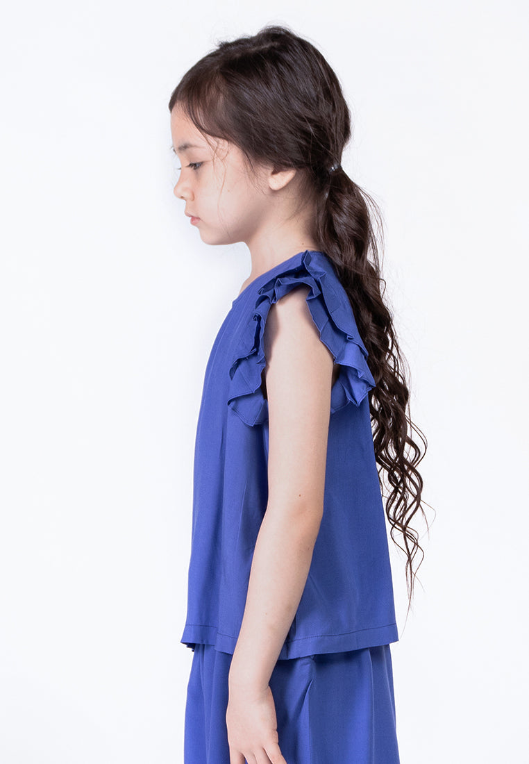 Treehouse Kids Alisha Top with Ruffles